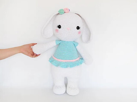 Receita Coelha Amigurumi
