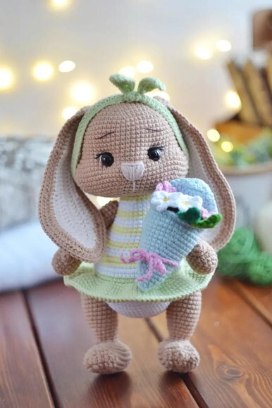 Receita Coelha Amigurumi
