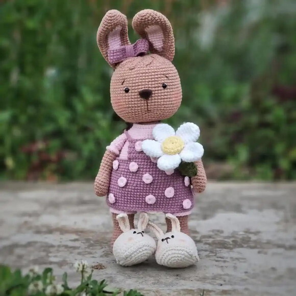 Receita Coelha Amigurumi