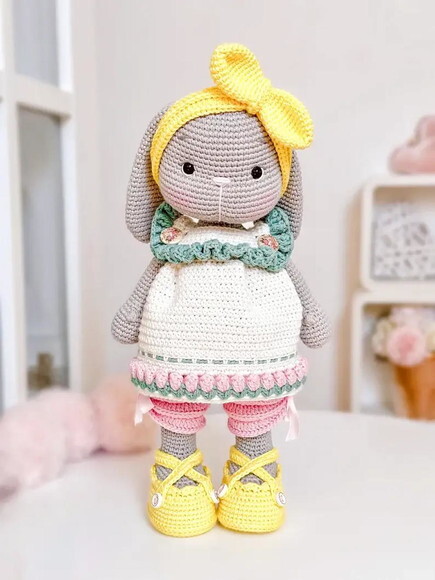 Receita Coelha Amigurumi