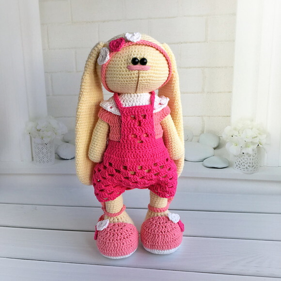 Receita Coelha Amigurumi