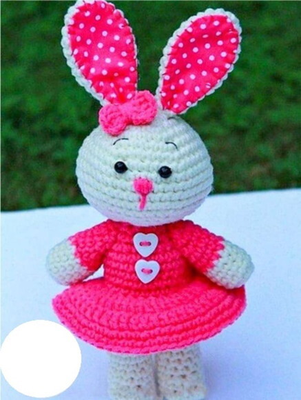Receita Coelha Amigurumi