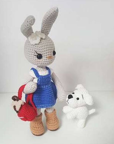 Receita Coelha Amigurumi