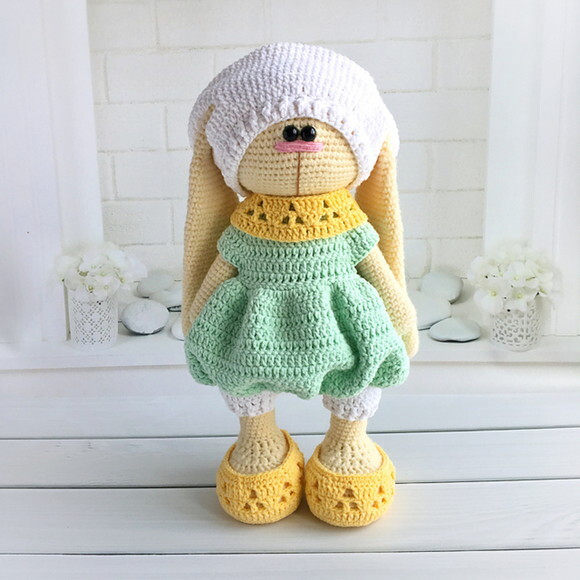 Receita Coelha Amigurumi
