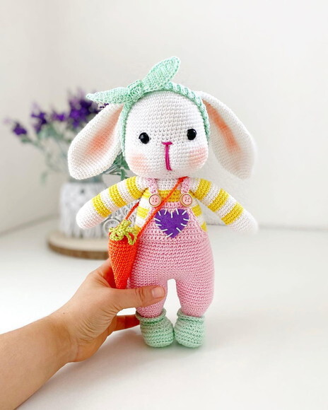 Receita Coelha com Cenoura Amigurumi