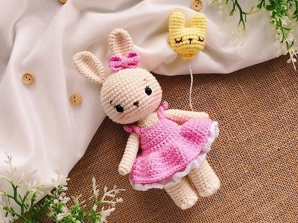 Receita Coelha Doce Amigurumi