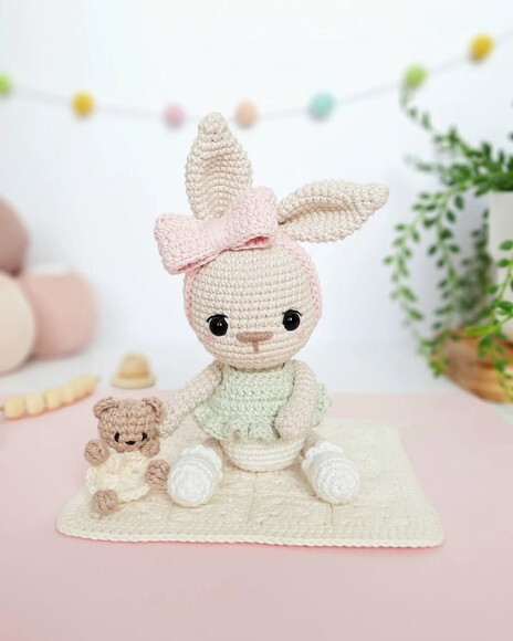Receita Coelha Tina Amigurumi