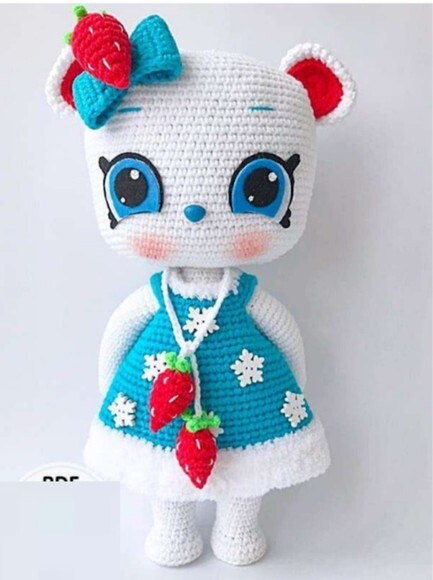 Receita Coelhinha Amigurumi