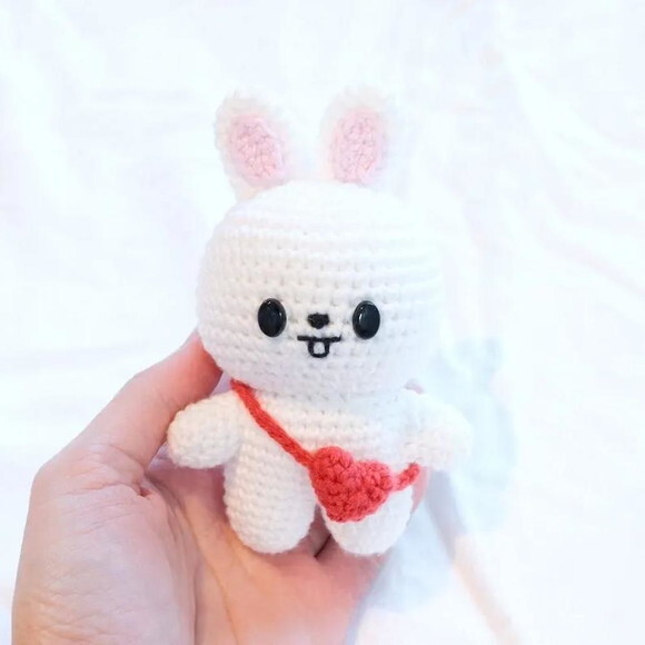 Receita Coelhinho Amigurumi