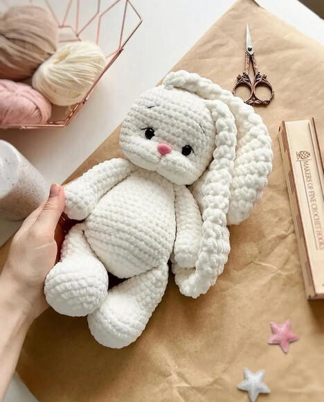 Receita Coelho Amigurumi