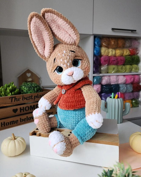Receita Coelho Amigurumi