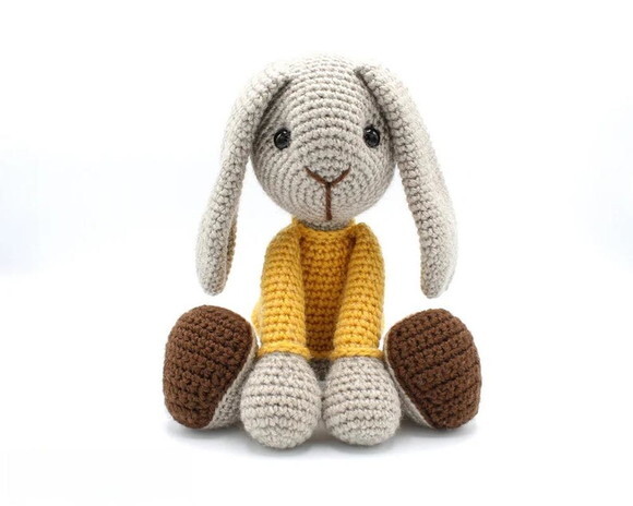 Receita Coelho Amigurumi