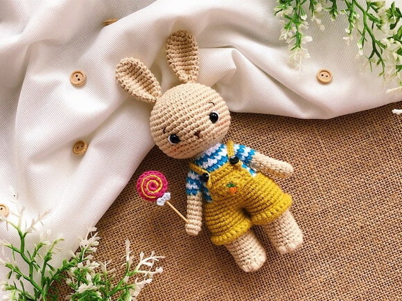 Receita Coelho Amigurumi