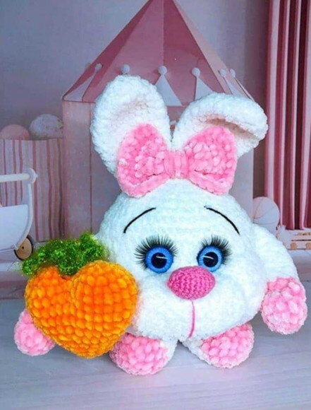Receita Coelho Amigurumi