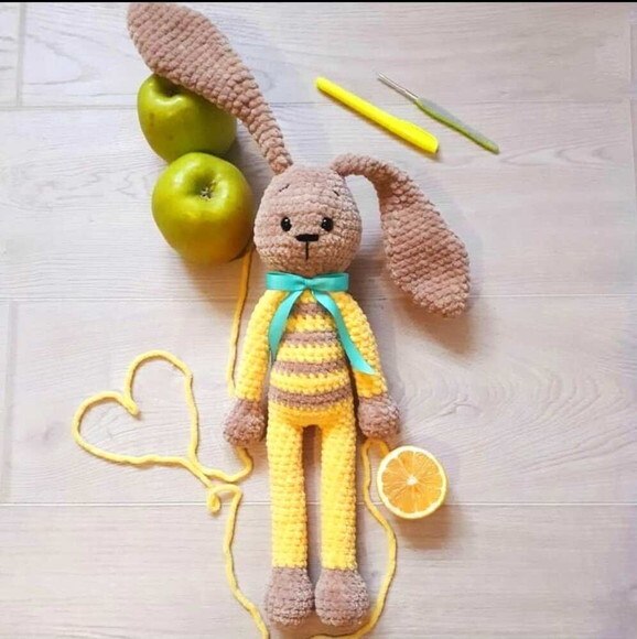 Receita Coelho Amigurumi