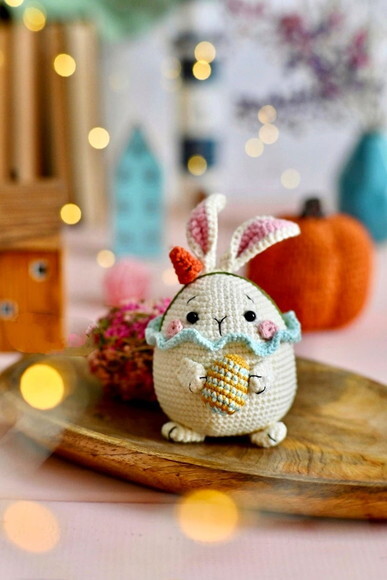 Receita Coelho Amigurumi