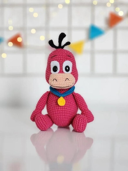 Receita Dino Amigurumi