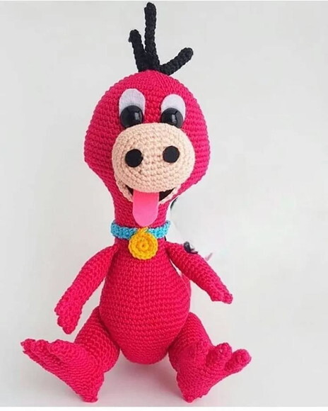 Receita Dino Amigurumi