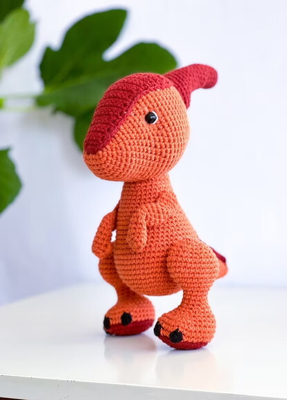 Receita Dinossauro Amigurumi