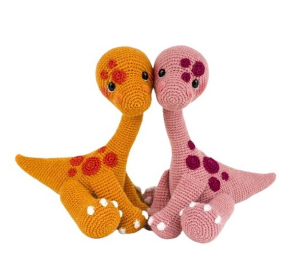 Receita Dinossauro Amigurumi