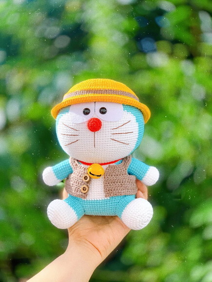 Receita Doraemon Amigurumi