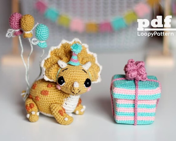 Receita Dragão Amigurumi