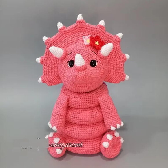 Receita Dragão Encaixe Amigurumi