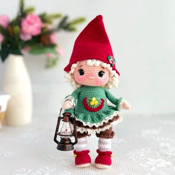 Receita Duende Amigurumi