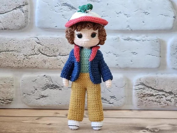 Receita Dustin Stranger Things Amigurumi (2)