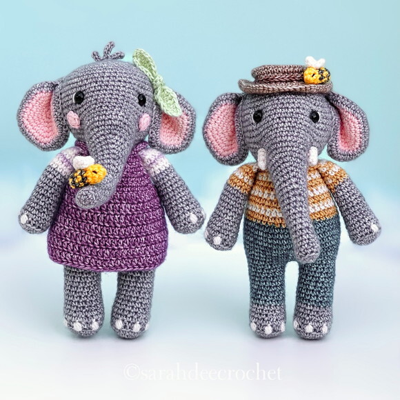 Receita Elefante Amigurumi