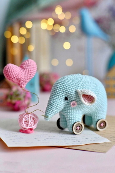 Receita Elefante Amigurumi