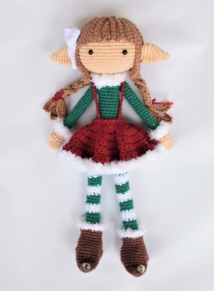 Receita Elfa Amigurumi