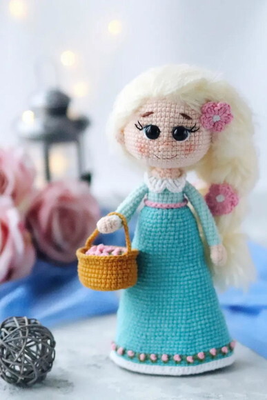 Receita Elsa Amigurumi