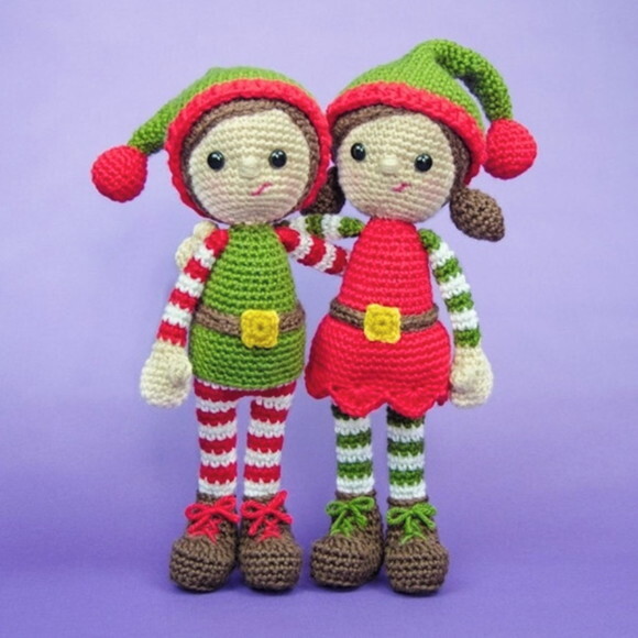 Receita Elfos Amigurumi