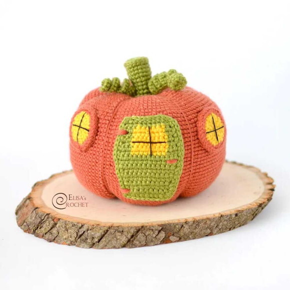 Receita em PDF - Abobora Amigurumi