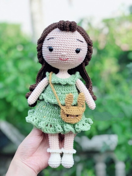 Receita em PDF - Boneca Amigurumi
