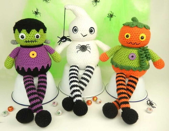 Receita em PDF - Halloween Amigurumi