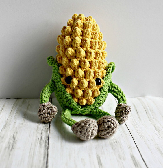 Receita em PDF - Milho Amigurumi