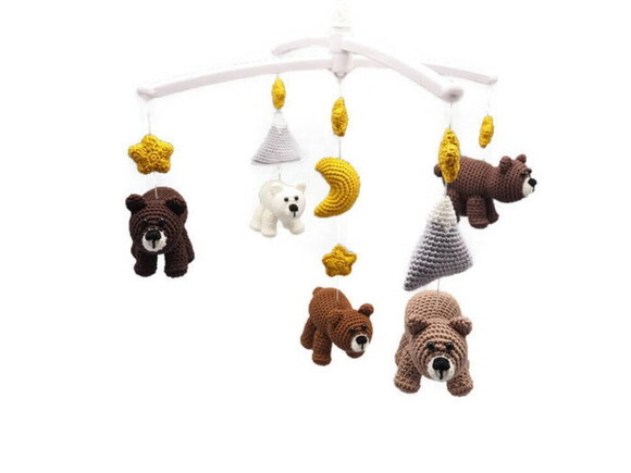 Receita em PDF - Mobile Urso Amigurumi