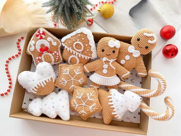 Receita Enfeite de Natal Amigurumi