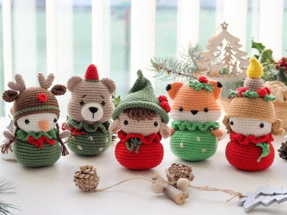 Receita Enfeite de Natal Amigurumi