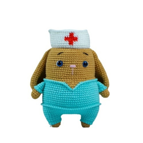Receita Enfermeira Amigurumi