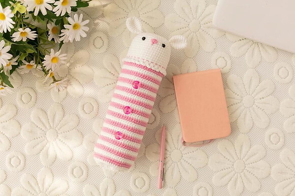 Receita Estojo Amigurumi