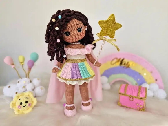 Receita Fada Amigurumi