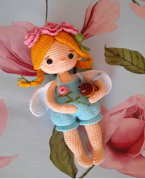 Receita Fada Amigurumi