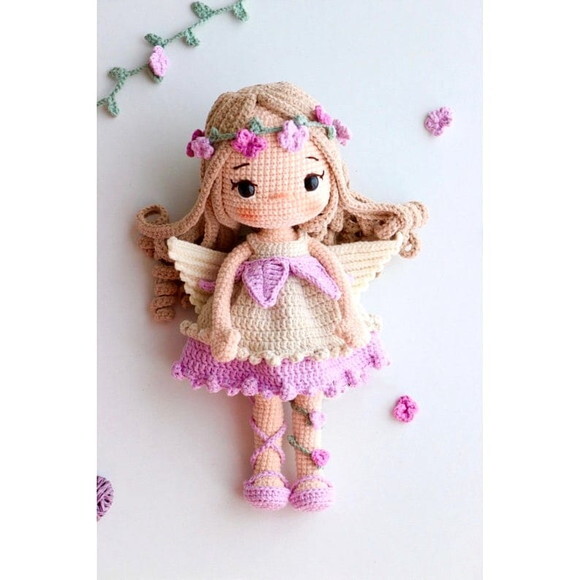 Receita Fada Amigurumi