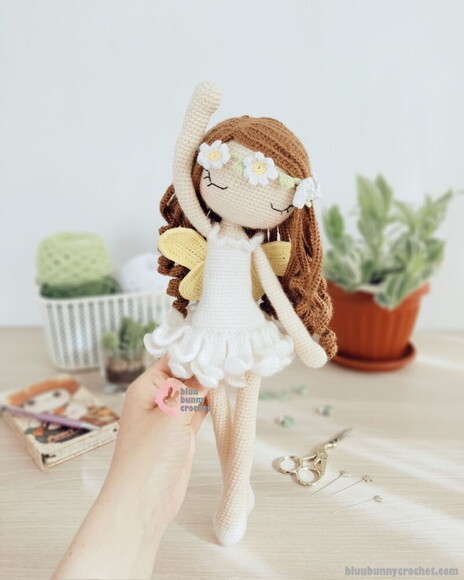 Receita Fada Amigurumi