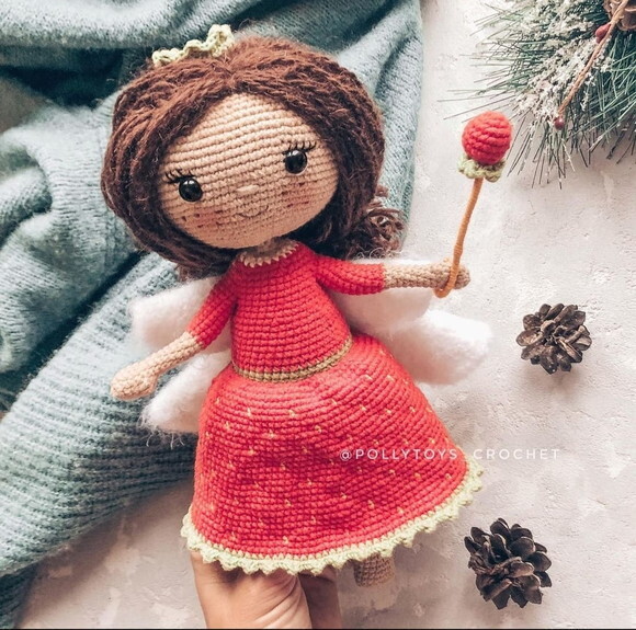 Receita Fada Amigurumi
