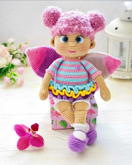Receita Fada Amigurumi
