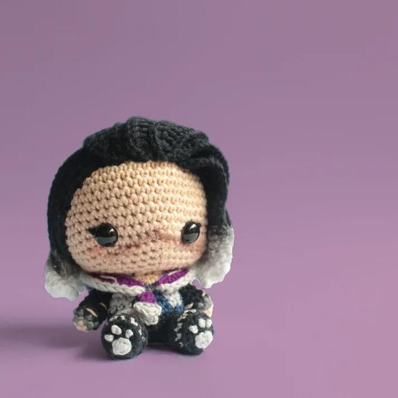 Receita Fade Valorant Amigurumi